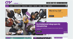 Desktop Screenshot of cnv.nl