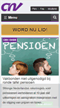 Mobile Screenshot of cnv.nl